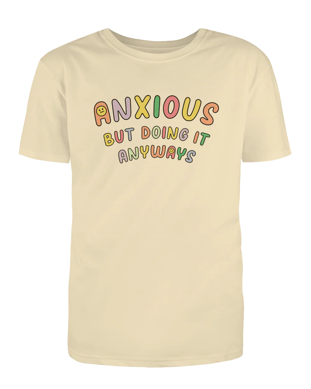 Anxious But Doing It Anyways - T-Shirt - Image 3