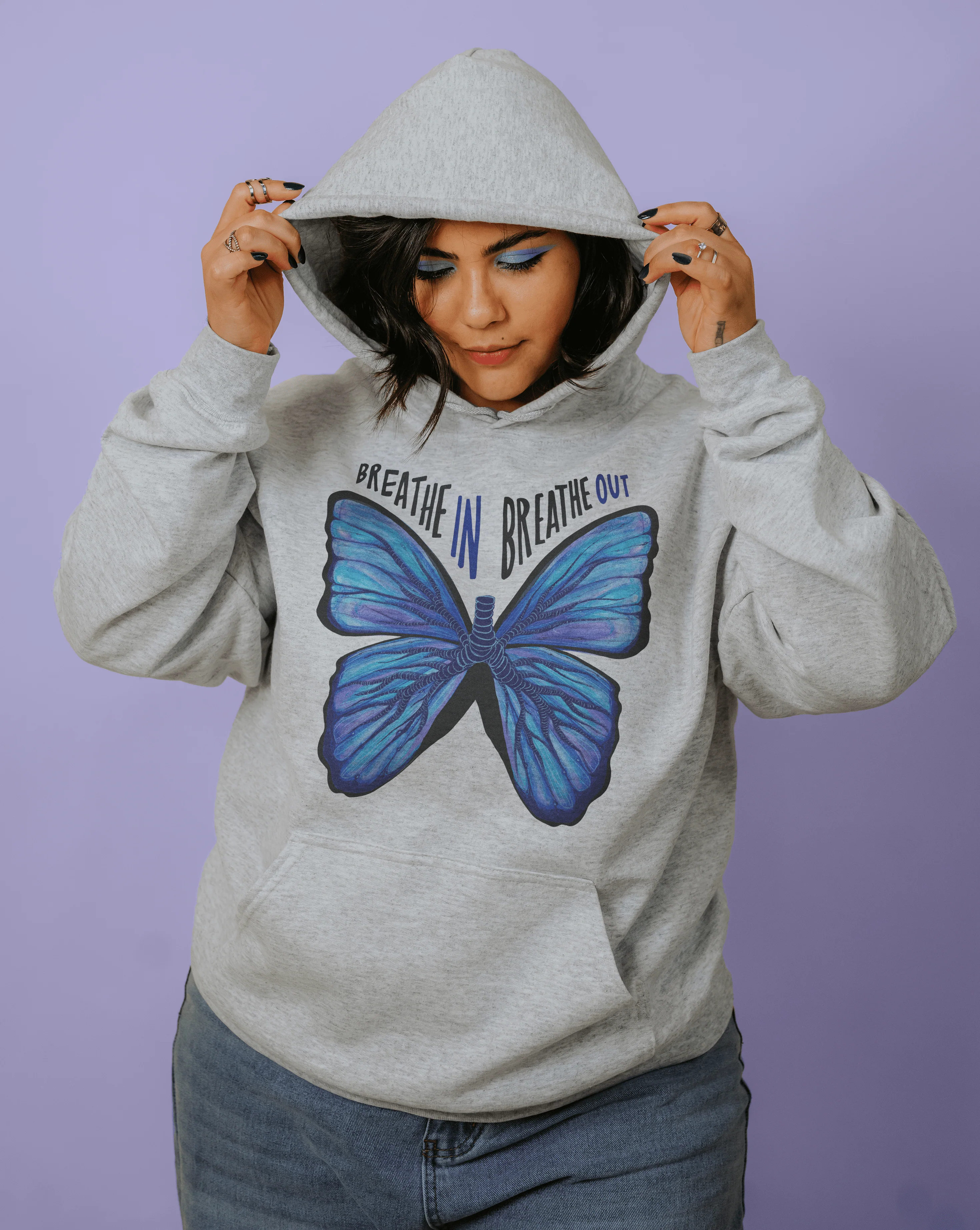 Breathe In, Breathe Out - Hoodie - Image 3