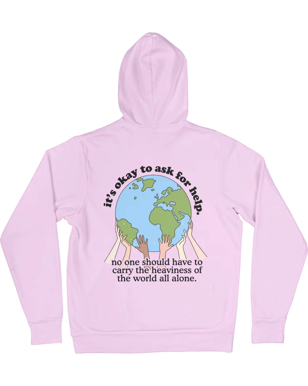 Call or Text 988; It's Okay To Ask For Help - Hoodie - Image 11