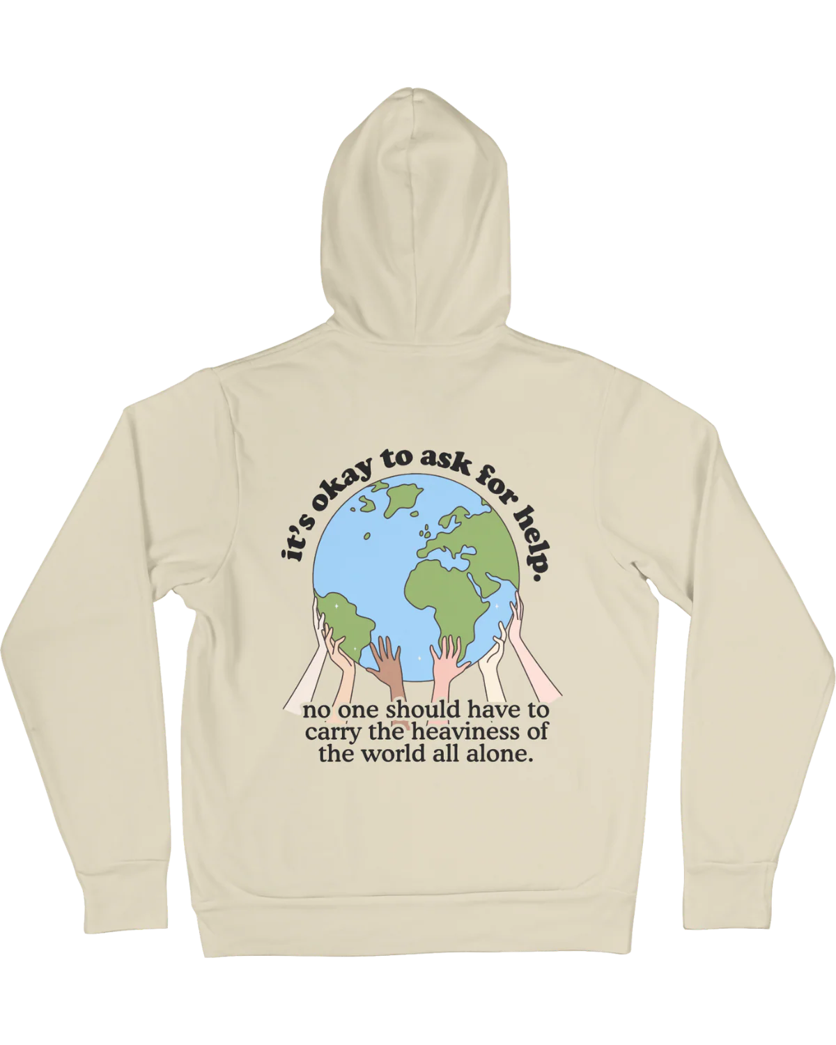 Call or Text 988; It's Okay To Ask For Help - Hoodie - Image 13