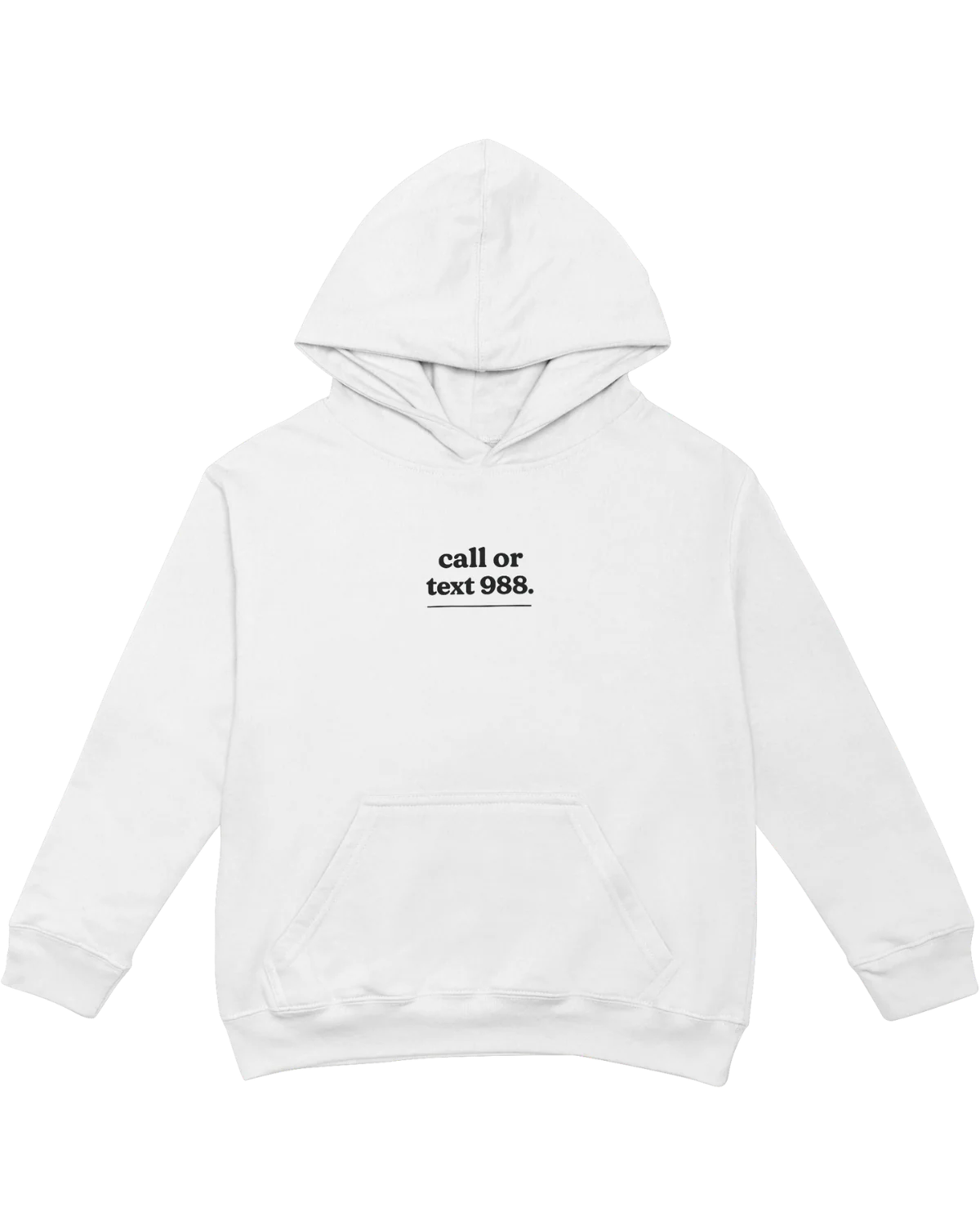 Call or Text 988; It's Okay To Ask For Help - Hoodie - Image 4