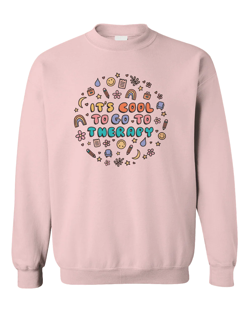 It's Cool To Go To Therapy - Sweatshirt - Image 6