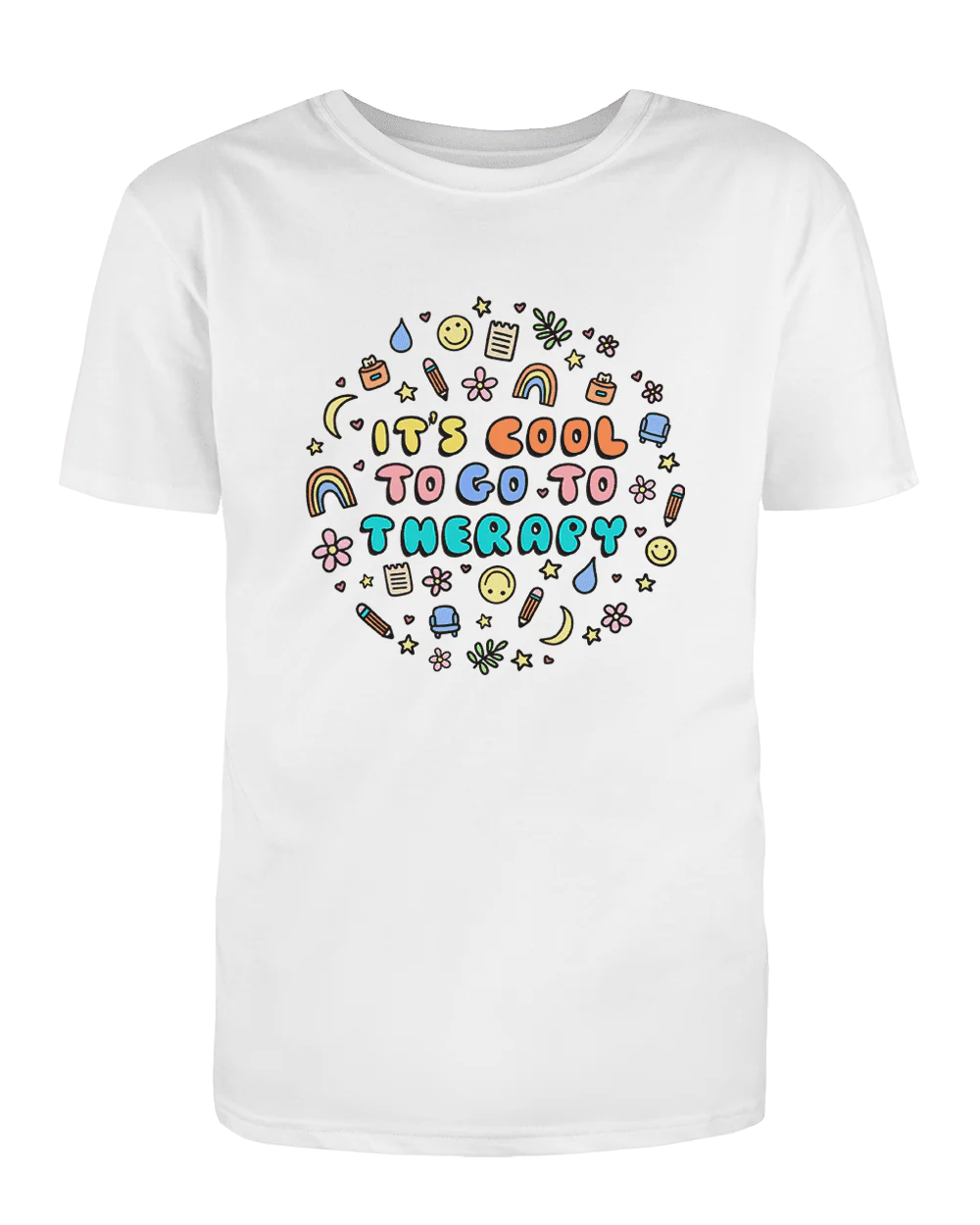 It's Cool To Go To Therapy - T-Shirt - Image 3