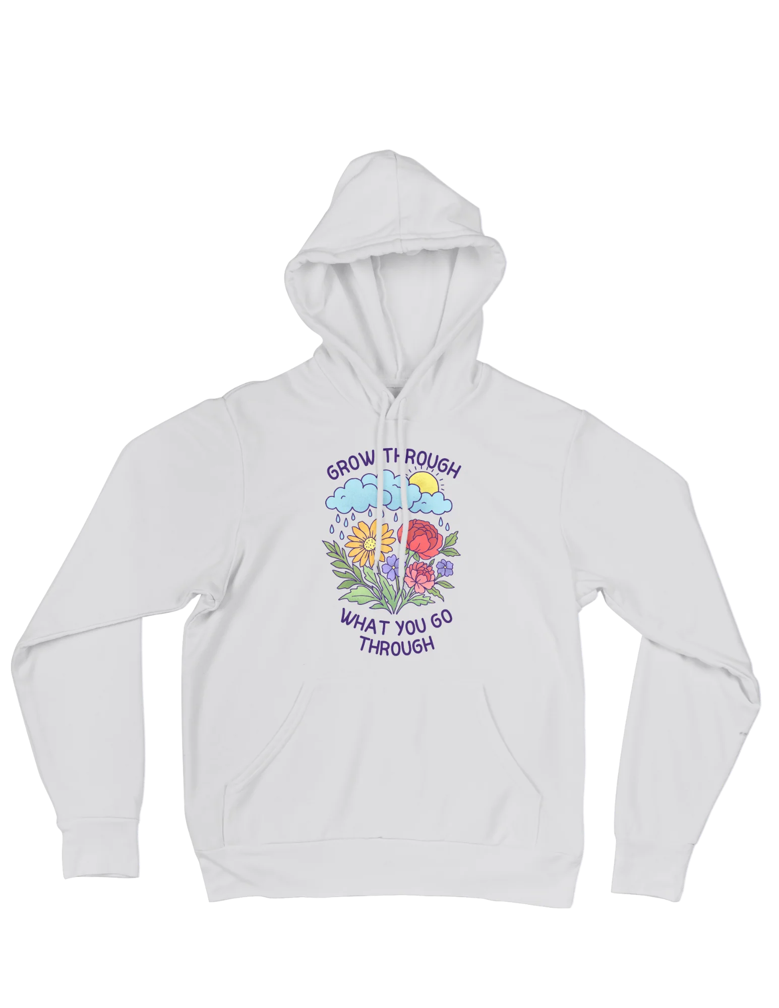 Grow Through What You Go Through - Hoodie - Image 3