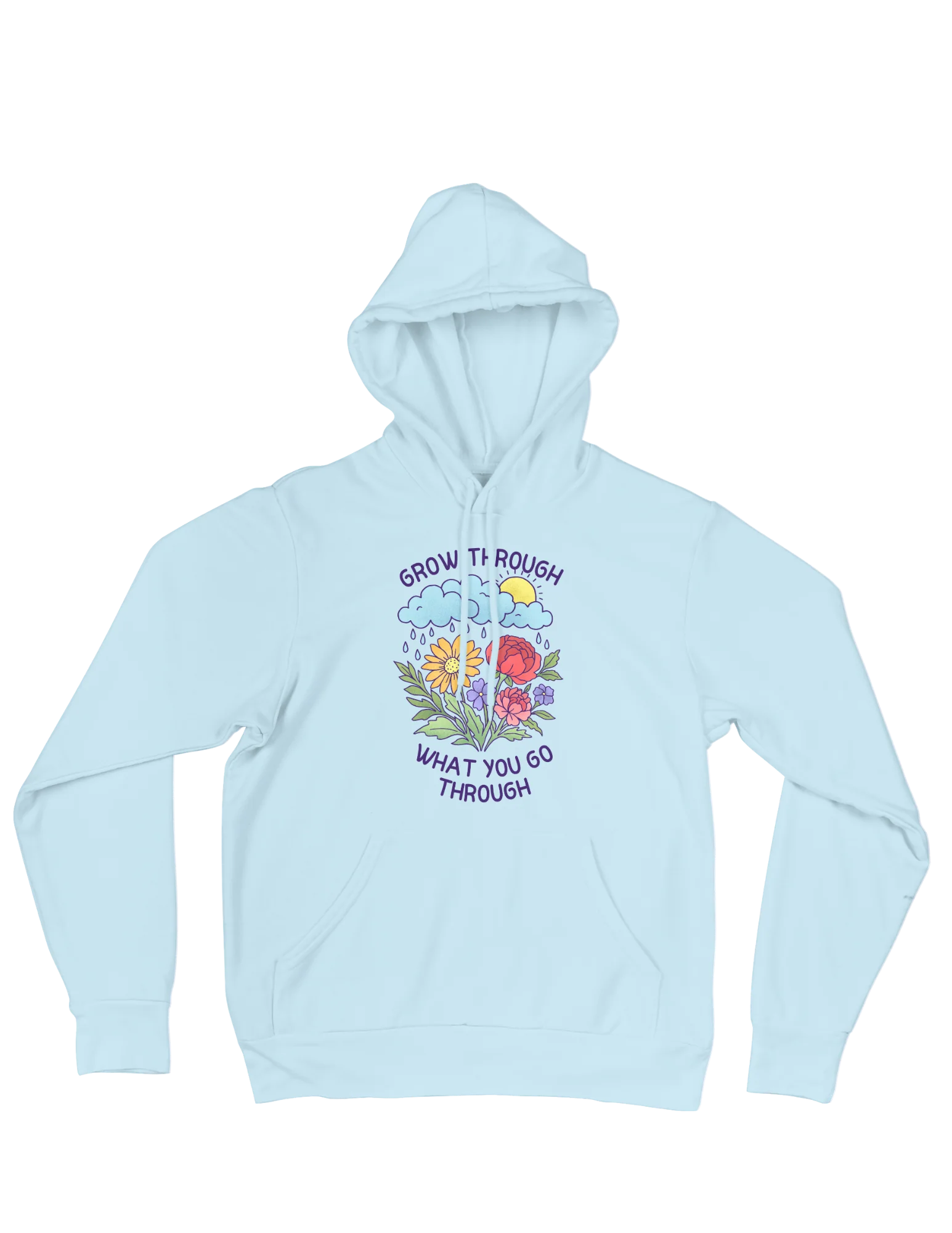Grow Through What You Go Through - Hoodie - Image 4