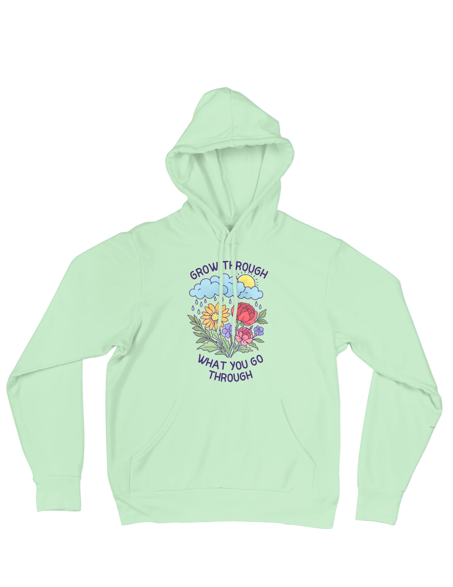 Grow Through What You Go Through - Hoodie - Image 5