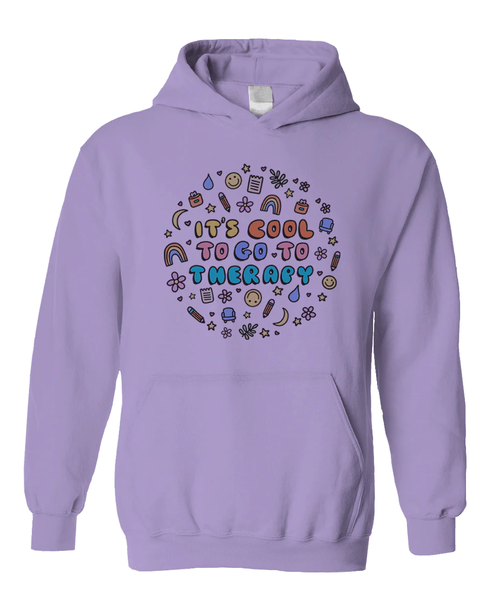 It's Cool To Go To Therapy - Hoodie - Image 3