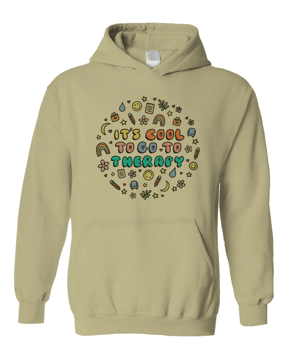 It's Cool To Go To Therapy - Hoodie - Image 5