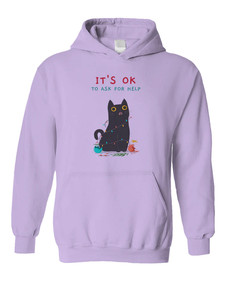 It's OK To Ask For Help - Hoodie - Image 3