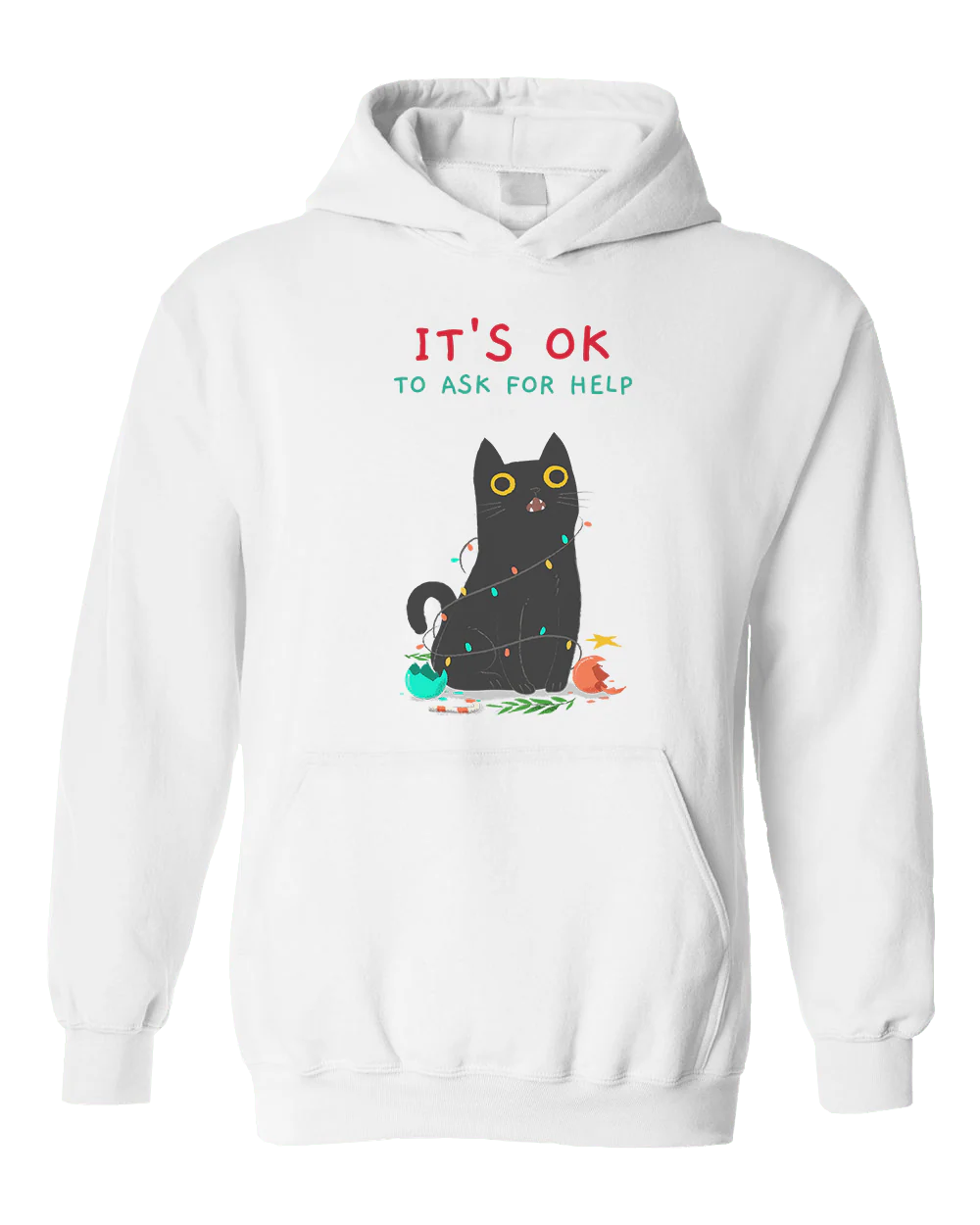 It's OK To Ask For Help - Hoodie - Image 4