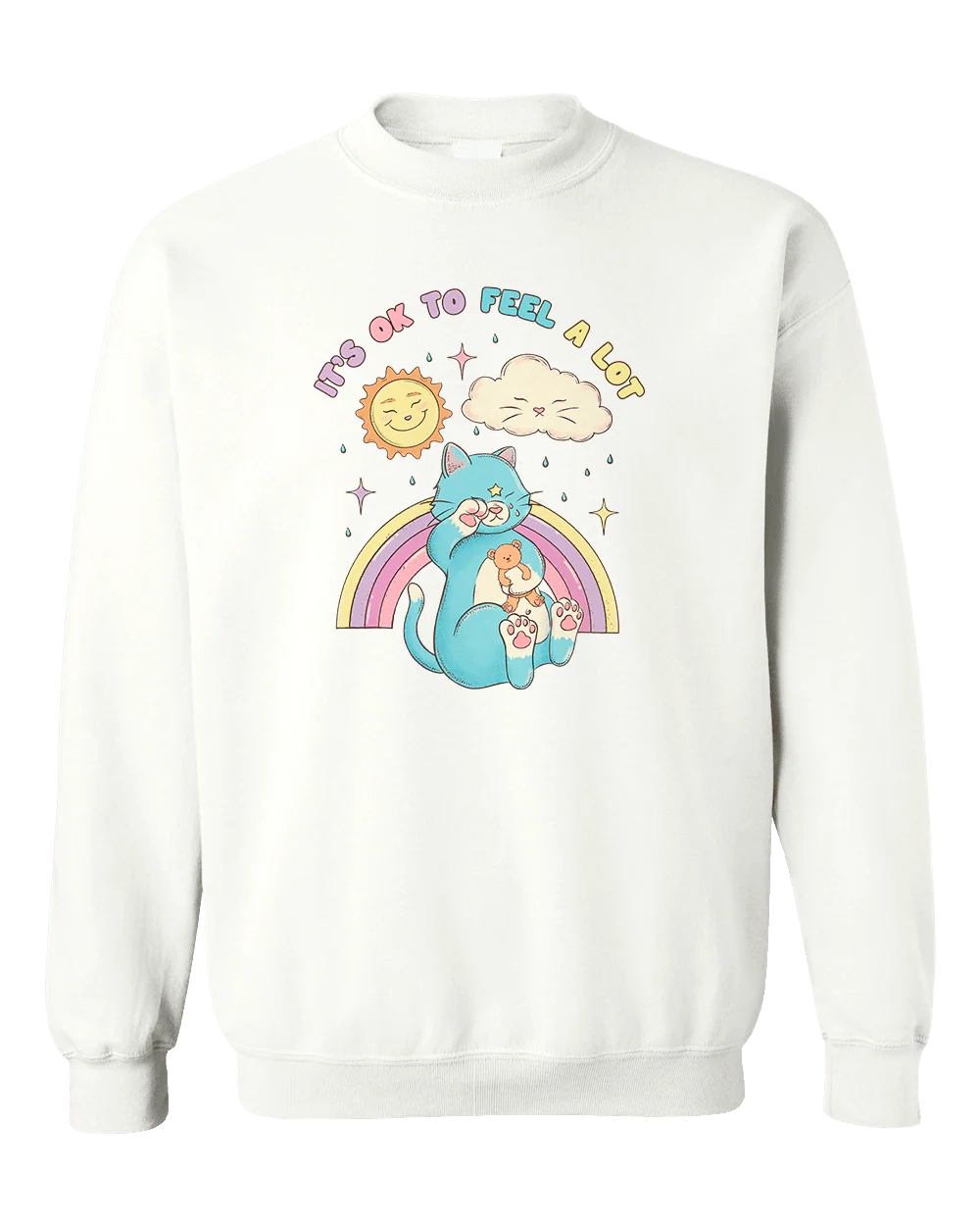 It's OK To Feel A Lot - Sweatshirt - Image 3