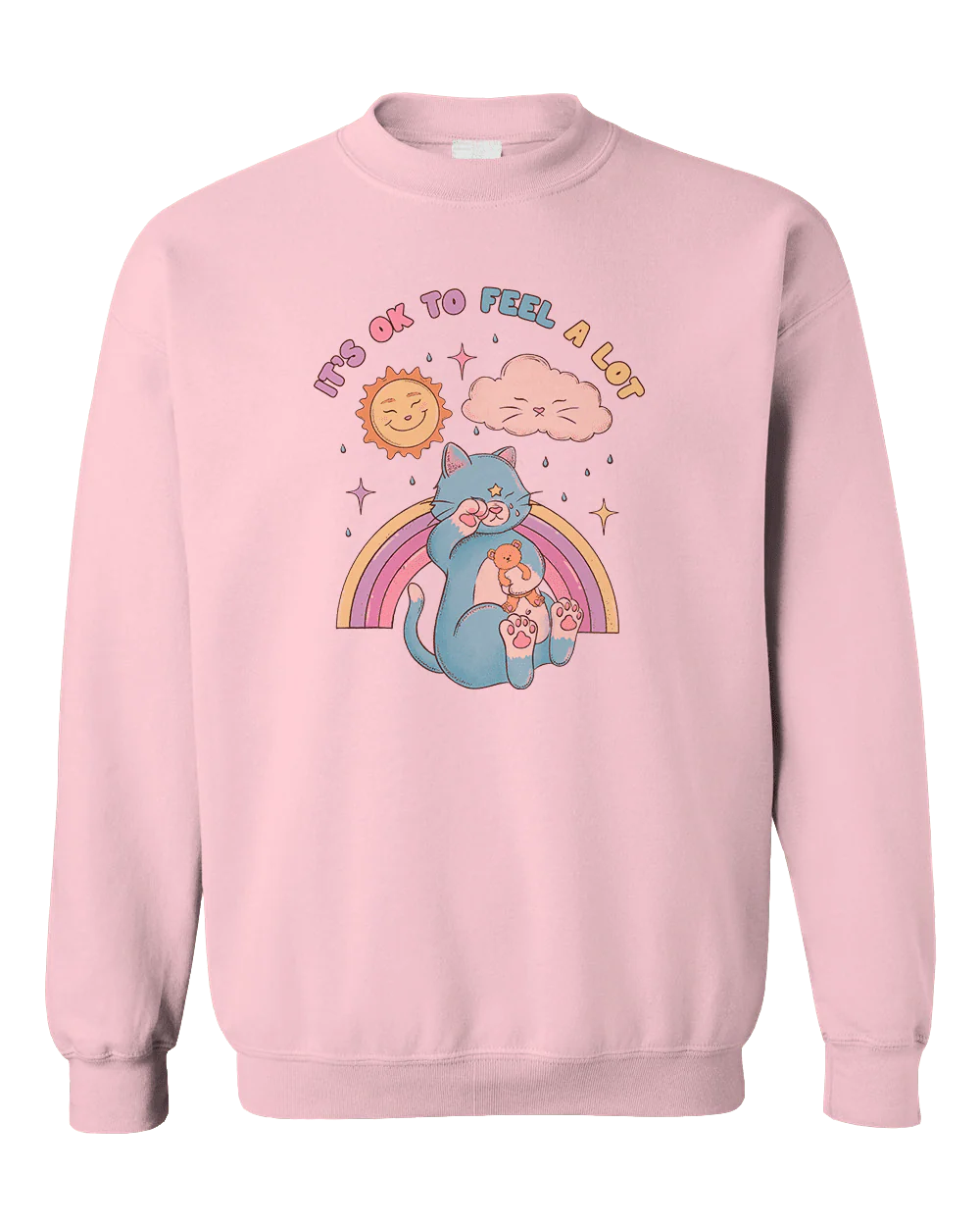It's OK To Feel A Lot - Sweatshirt - Image 5