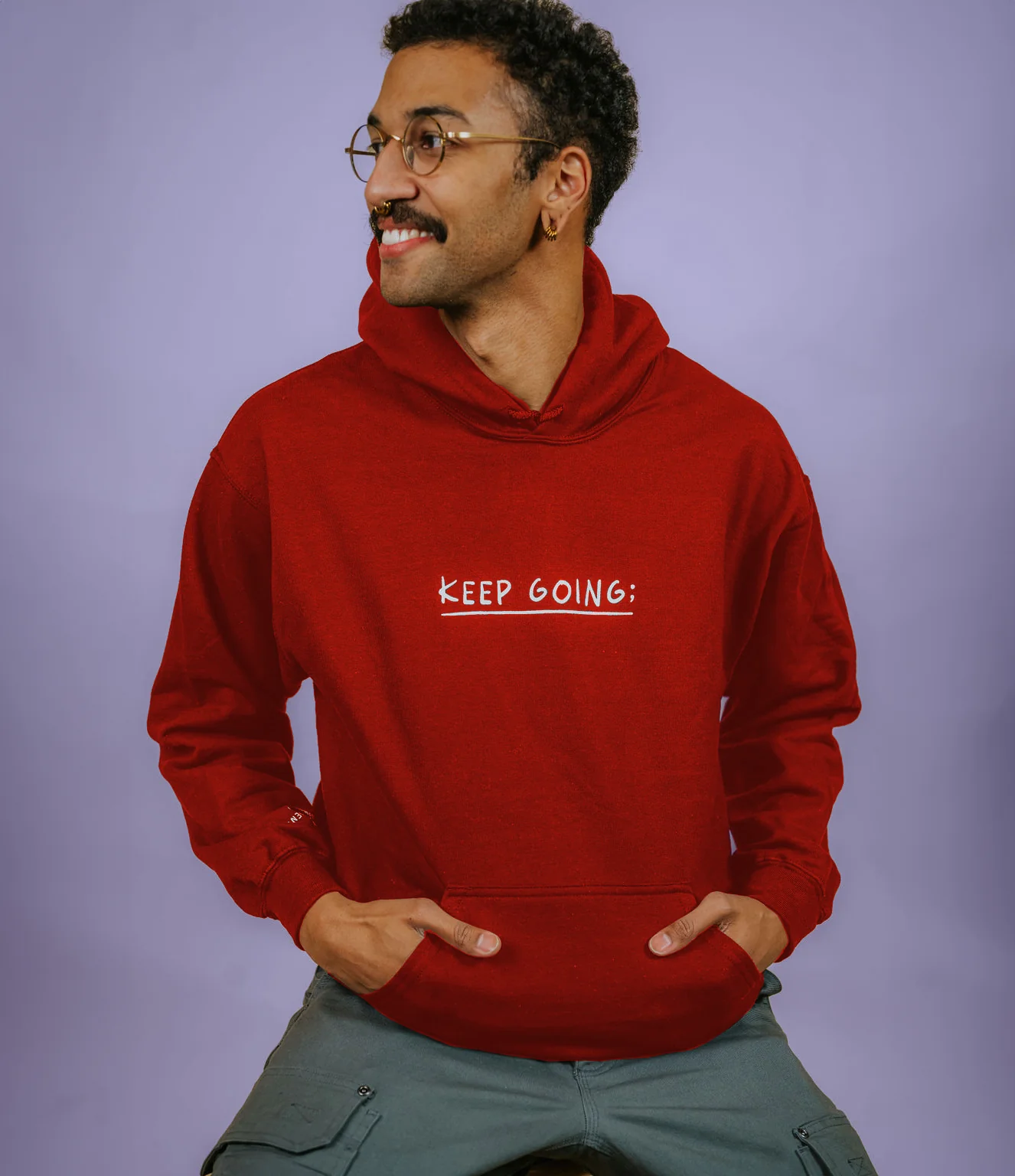 The Original "Keep Going; 100 Reasons To Stay Alive" Hoodie - Image 20