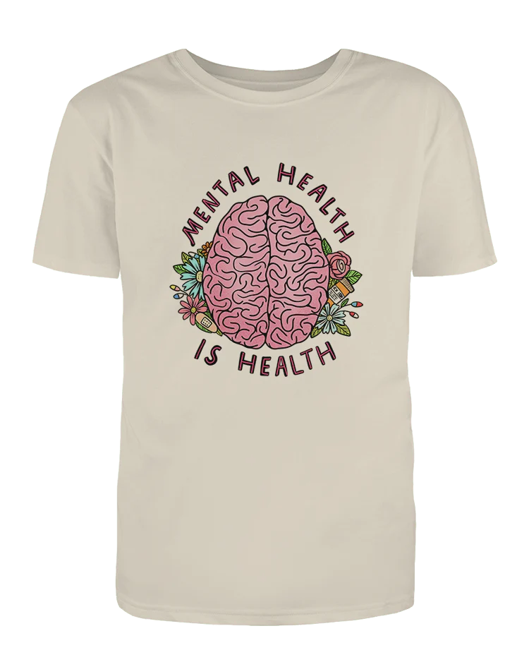 Mental Health Is Health - T-Shirt - Image 4