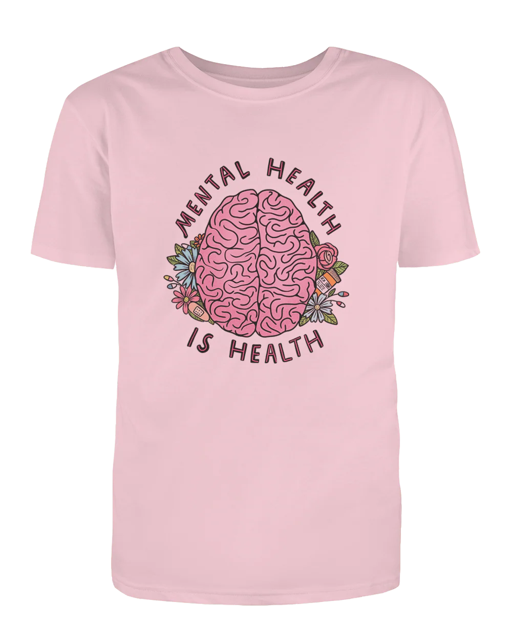 Mental Health Is Health - T-Shirt - Image 6