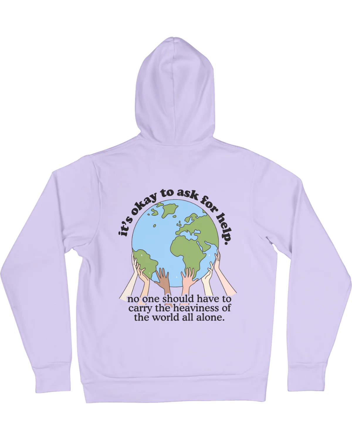 Please Stay; It's Okay To Ask For Help - Hoodie - Image 6