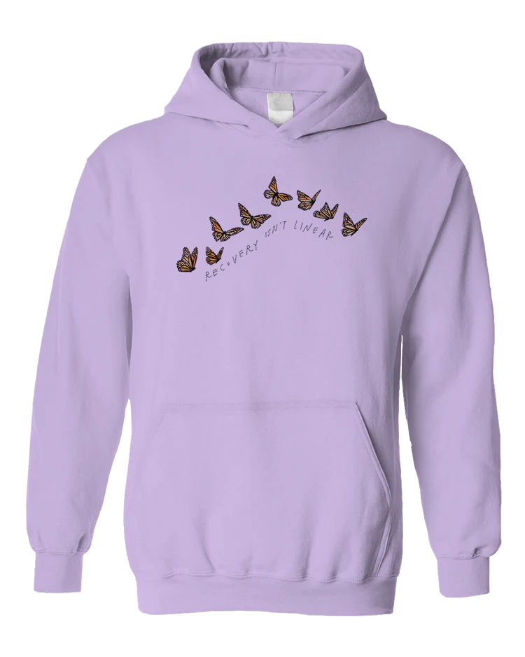 Recovery Isn't Linear - Hoodie - Image 3