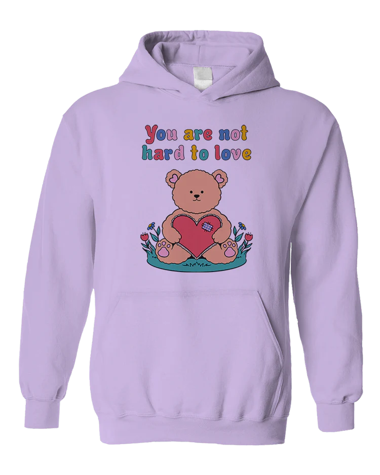 You Are Not Hard To Love - Hoodie - Image 3