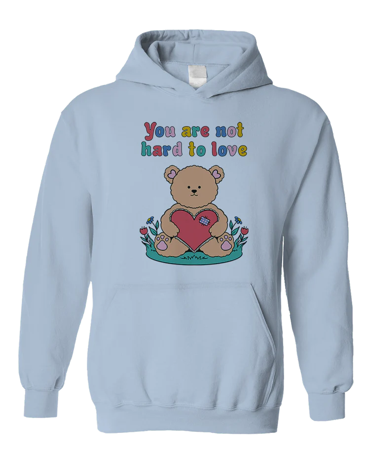 You Are Not Hard To Love - Hoodie - Image 5