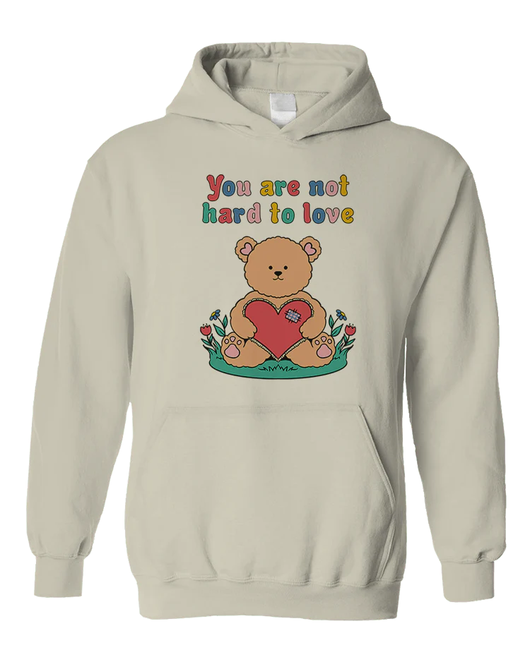 You Are Not Hard To Love - Hoodie - Image 6